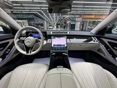 2022 Mercedes-Benz S-Class S 400 L Luxury, чёрный — фото 11