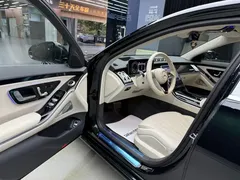 2022 Mercedes-Benz S-Class S 400 L Luxury, чёрный — фото 12