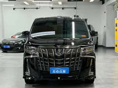 2023 Toyota Alphard 2.5L Hybrid Premium Gold, чёрный — фото 2