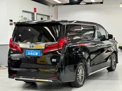 2023 Toyota Alphard 2.5L Hybrid Premium Gold, чёрный — фото 4