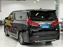 2023 Toyota Alphard 2.5L Hybrid Premium Gold, чёрный — фото 6
