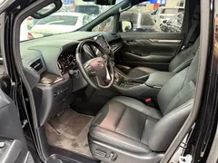 2023 Toyota Alphard 2.5L Hybrid Premium Gold, чёрный — фото 7