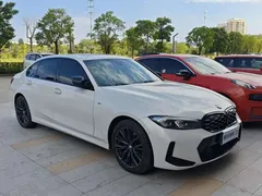 2023 BMW 3 Series 325Li M Sport Dark Night Package, белый — фото 2