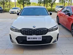 2023 BMW 3 Series 325Li M Sport Dark Night Package, белый — фото 3