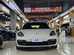 2021 Porsche Panamera 4 Sport Turismo 2.9T, белый — фото 2