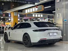 2021 Porsche Panamera 4 Sport Turismo 2.9T, белый — фото 17
