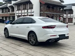 2021 Geely Preface 2.0TD Premium, белый — фото 3
