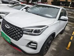 2022 Chery Tiggo 5x Super Hero 1.5L CVT Fashion, белый — фото 2
