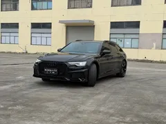 2021 Audi A6 Avant 45 TFSI Sport, чёрный — фото 2