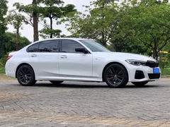 2021 BMW 3 Series 325Li M Sport Night Package, белый — фото 3