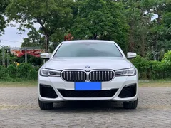 2023 BMW 5 Series 530Li Leading M Sport Package, белый — фото 2