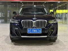 2022 BMW X3, чёрный — фото 2