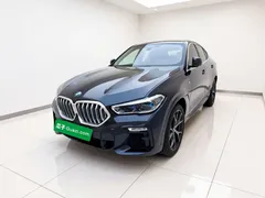 2021 BMW X6 Premium M Sport Package, чёрный — фото 1