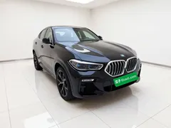 2021 BMW X6 Premium M Sport Package, чёрный — фото 3