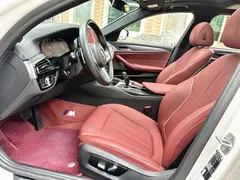 2022 BMW 5 Series 530Li Leading M Sport Package, белый — фото 8