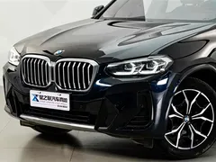 2022 BMW X3, чёрный — фото 2