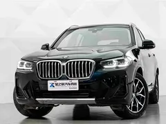2022 BMW X3, чёрный — фото 3
