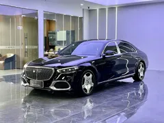2021 Mercedes-Benz Maybach S-Class S 480 4MATIC, чёрный — фото 1