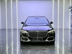 2021 Mercedes-Benz Maybach S-Class S 480 4MATIC, чёрный — фото 2
