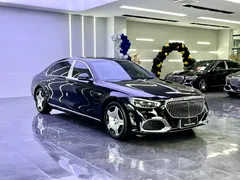 2021 Mercedes-Benz Maybach S-Class S 480 4MATIC, чёрный — фото 7