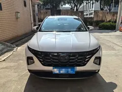 2023 Hyundai Tucson L 1.5T AT 2WD DLX Luxury, белый — фото 2