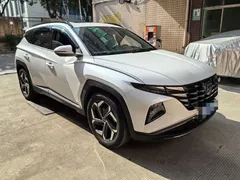 2023 Hyundai Tucson L 1.5T AT 2WD DLX Luxury, белый — фото 3