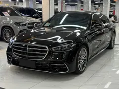 2022 Mercedes-Benz S-Class S 450 L 4MATIC, чёрный — фото 1