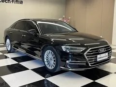 2022 Audi A8L 50 TFSI quattro Comfort Collector's Edition, чёрный — фото 2