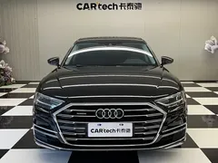 2022 Audi A8L 50 TFSI quattro Comfort Collector's Edition, чёрный — фото 3