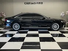 2022 Audi A8L 50 TFSI quattro Comfort Collector's Edition, чёрный — фото 4