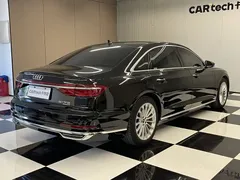 2022 Audi A8L 50 TFSI quattro Comfort Collector's Edition, чёрный — фото 5