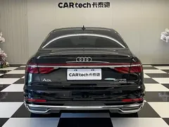 2022 Audi A8L 50 TFSI quattro Comfort Collector's Edition, чёрный — фото 6