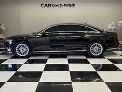 2022 Audi A8L 50 TFSI quattro Comfort Collector's Edition, чёрный — фото 8