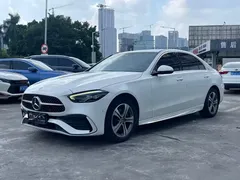 2022 Mercedes-Benz C-Class C 200 L Sport, белый — фото 2