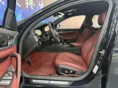 2022 BMW 5 Series 525Li M Sport Package, чёрный — фото 8