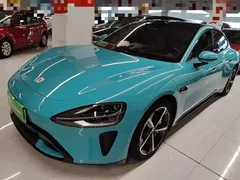 2024 Xiaomi SU7 4WD Long Range Advanced ADAS Max, синий — фото 2