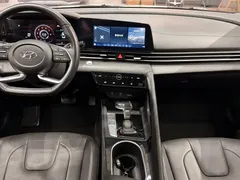 2022 Hyundai Elantra 1.5L CVT LUX Premium, синий — фото 20