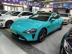 2024 Xiaomi SU7 RWD Long Range Smart Driving, синий — фото 2