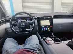 2022 Hyundai Tucson L 2.0L Hybrid Premium, белый — фото 6