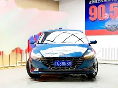 2022 Hyundai Elantra 1.5L CVT GLX Elite, синий — фото 2