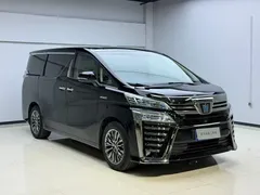 2021 Toyota Vellfire Hybrid 2.5L HV Premium, чёрный — фото 3