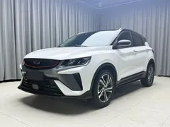2021 Geely Coolray 1.4T DCT Diamond, белый — фото 1