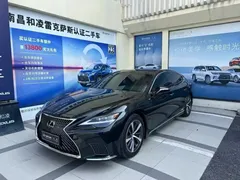 2021 Lexus LS 500h Excellence, чёрный — фото 1