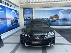 2021 Lexus LS 500h Excellence, чёрный — фото 2