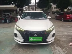2021 Changan Eado PLUS Blue Whale NE 1.4T GDI DCT Premium, белый — фото 3