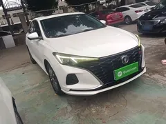 2021 Changan Eado PLUS Blue Whale NE 1.4T GDI DCT Premium, белый — фото 4