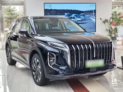 2025 Hongqi HS7 2.0T PHEV 2WD 6-seat Qixiang, чёрный — фото 4
