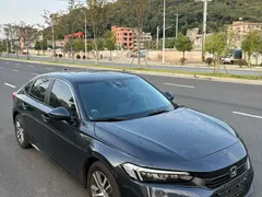 2022 Honda Civic 240TURBO CVT, чёрный — фото 2