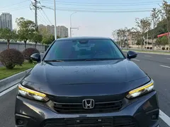 2022 Honda Civic 240TURBO CVT, чёрный — фото 3