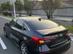 2022 Honda Civic 240TURBO CVT, чёрный — фото 4
